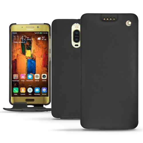 Uittrekken Clip vlinder Gom Huawei Mate 9 Pro leather case