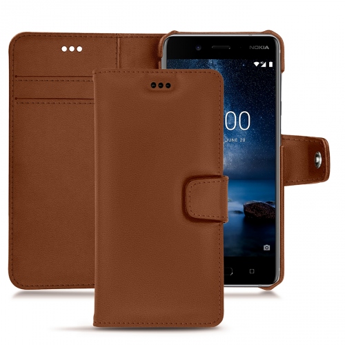 nokia 8 leather case