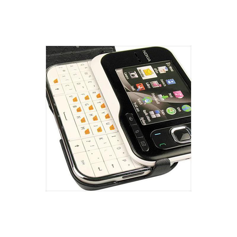 white nokia slide phone