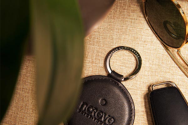 Leather key ring