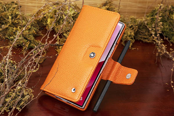 Capa de couro para carteira Samsung Galaxy Z Fold6