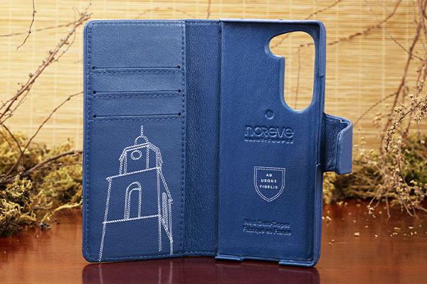 Capa de couro para carteira Samsung Galaxy Z Fold6