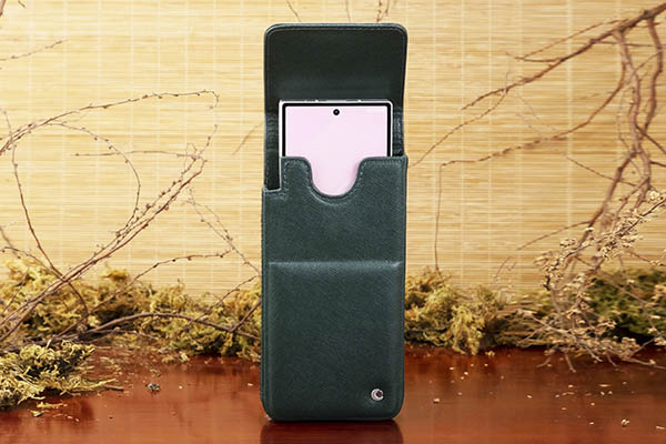 Funda de piel con solapa Samsung Galaxy Z Fold6