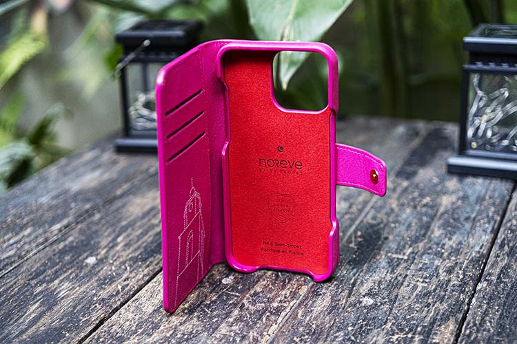 Funda de piel para cartera Apple iPhone 16 Pro Max